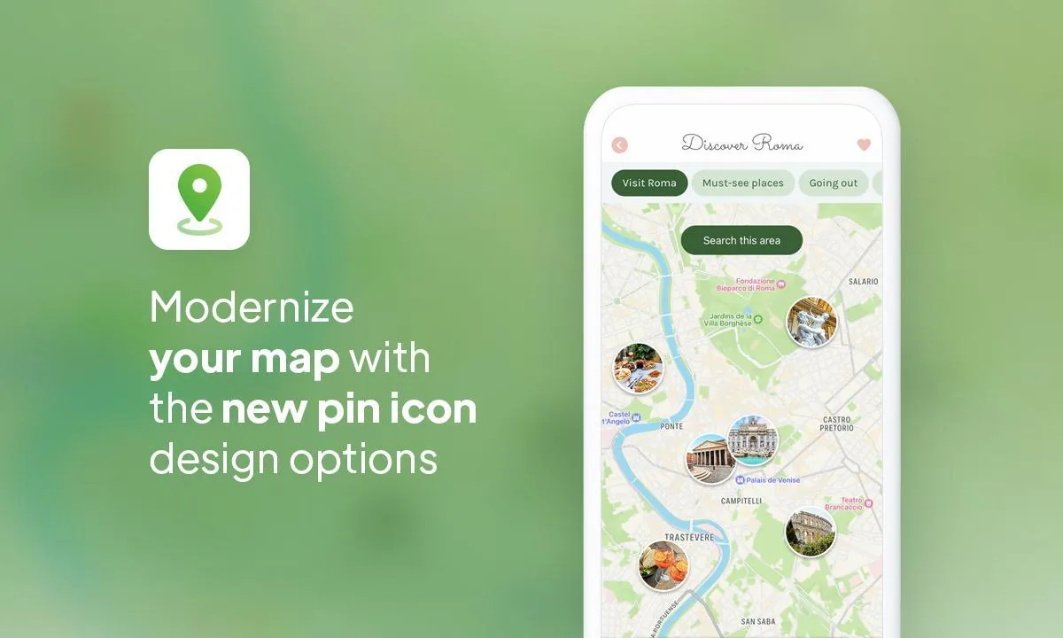 Design update : bring your maps to life with new icon designs